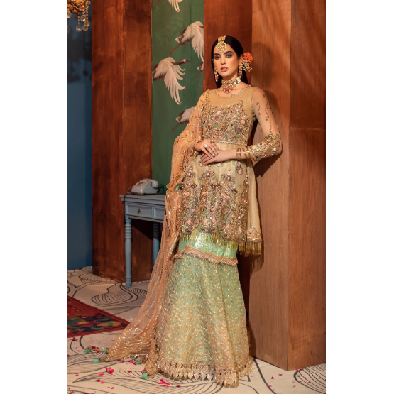 3-PC Sharara suit