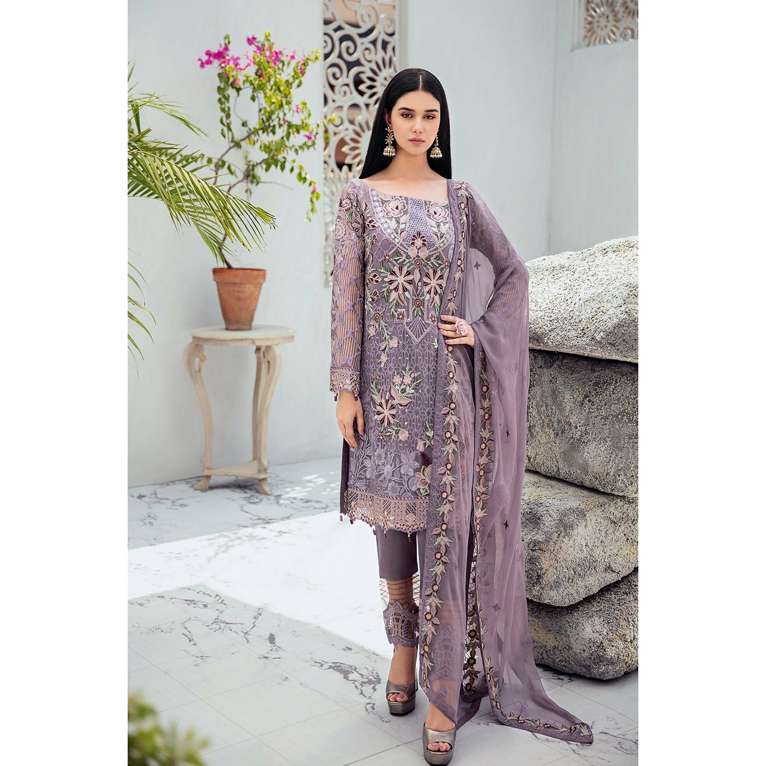 light purple chiffon dress Lavender Chiffon Bridesmaid Dresses