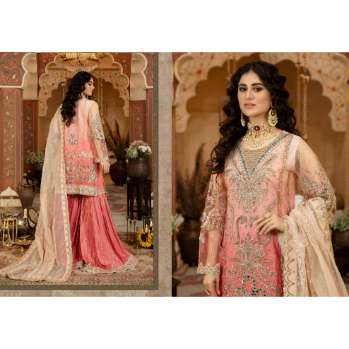 Embroidered 3-piece Suit