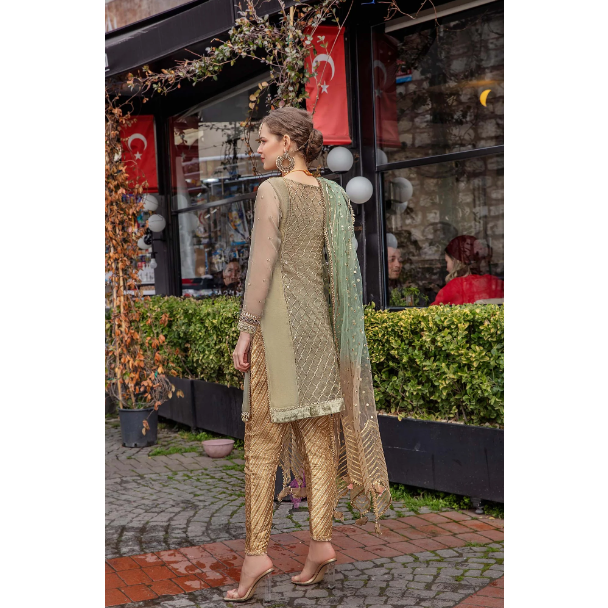 Pure Mesuri Shirt with Jamawar Trouser