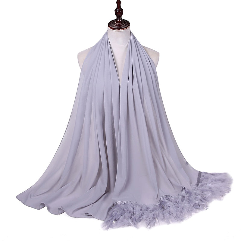 Plain Chiffon Hijab
