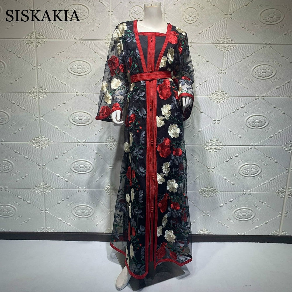 Full Body Embroidered Abaya