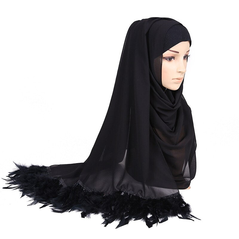 Plain Chiffon Hijab