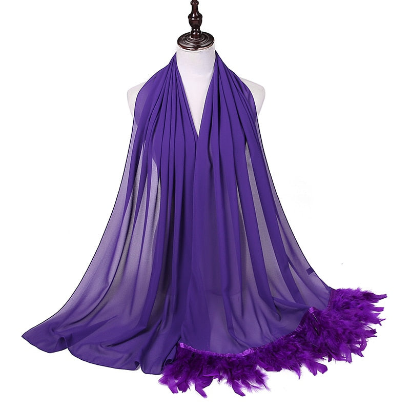 Plain Chiffon Hijab