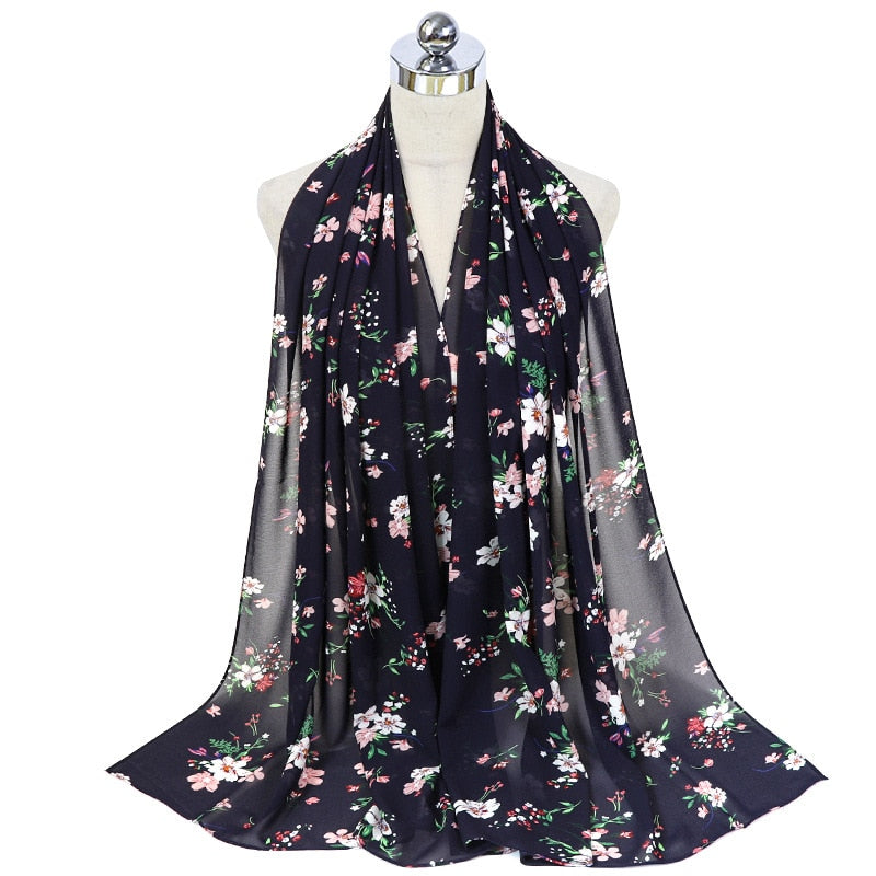 Bubble Chiffon Hijab Scarf