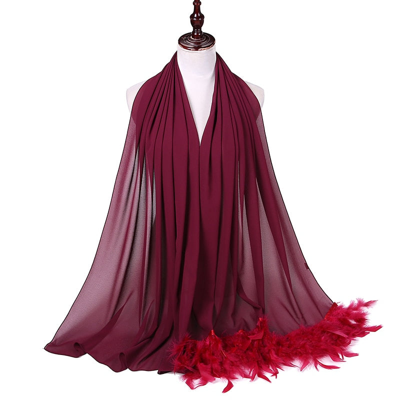 Plain Chiffon Hijab