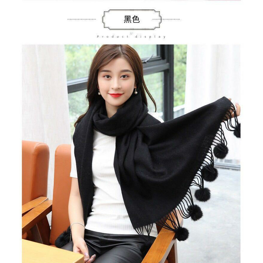 Soft Hairball Scarf