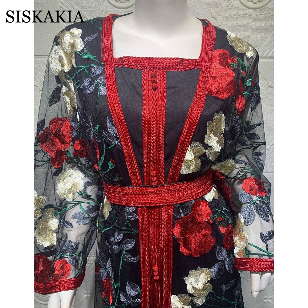 Full Body Embroidered Abaya