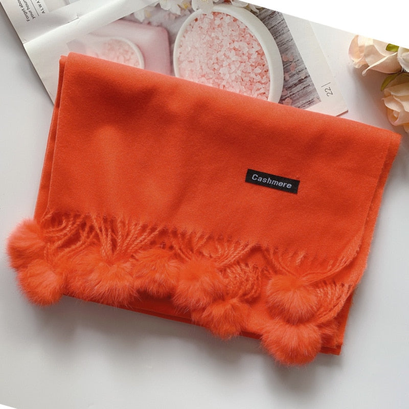 Soft Hairball Scarf