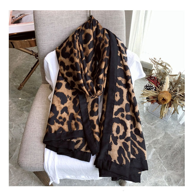 Leopard Scarf