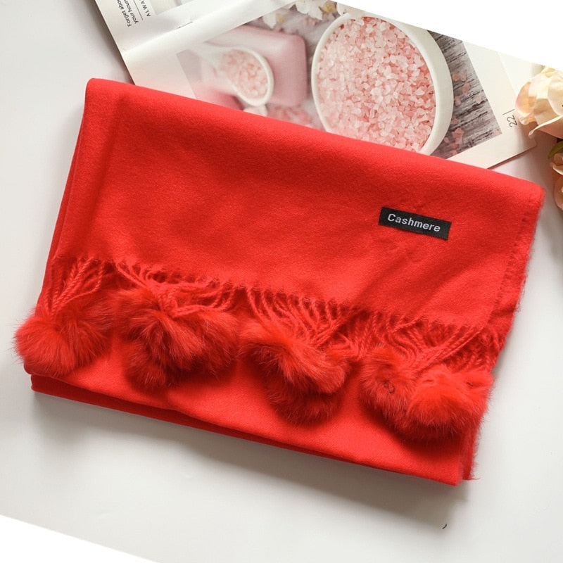 Soft Hairball Scarf