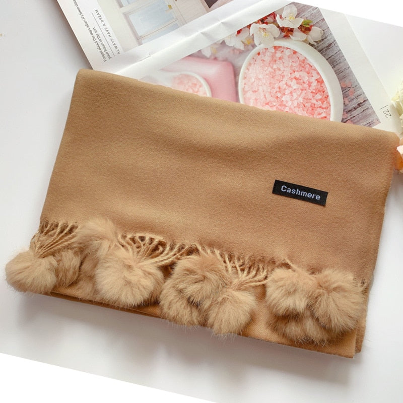 Soft Hairball Scarf