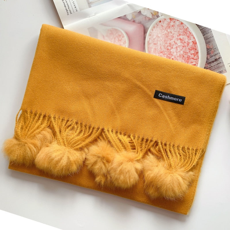 Soft Hairball Scarf