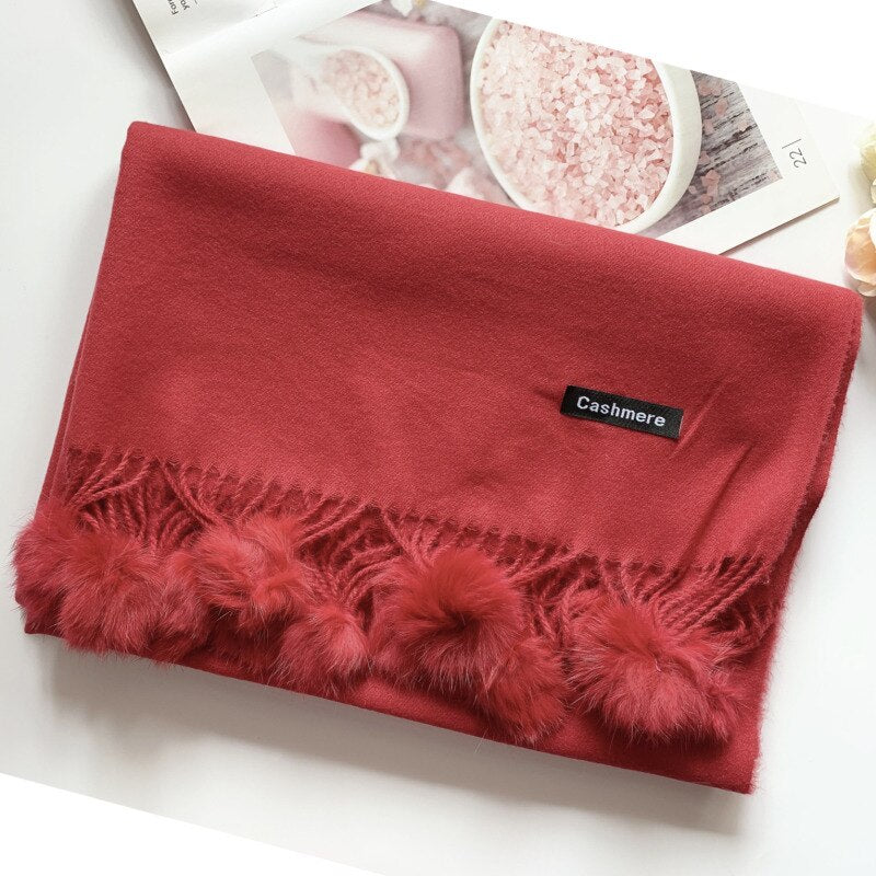 Soft Hairball Scarf