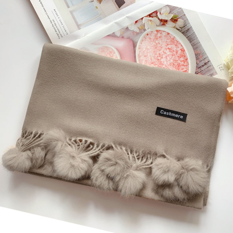 Soft Hairball Scarf