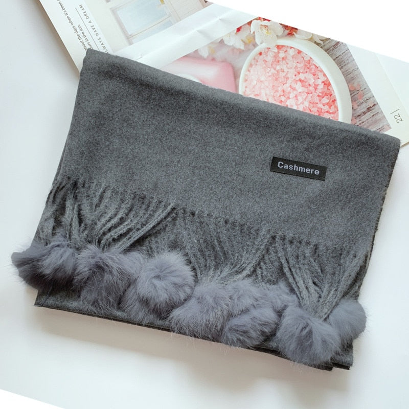 Soft Hairball Scarf