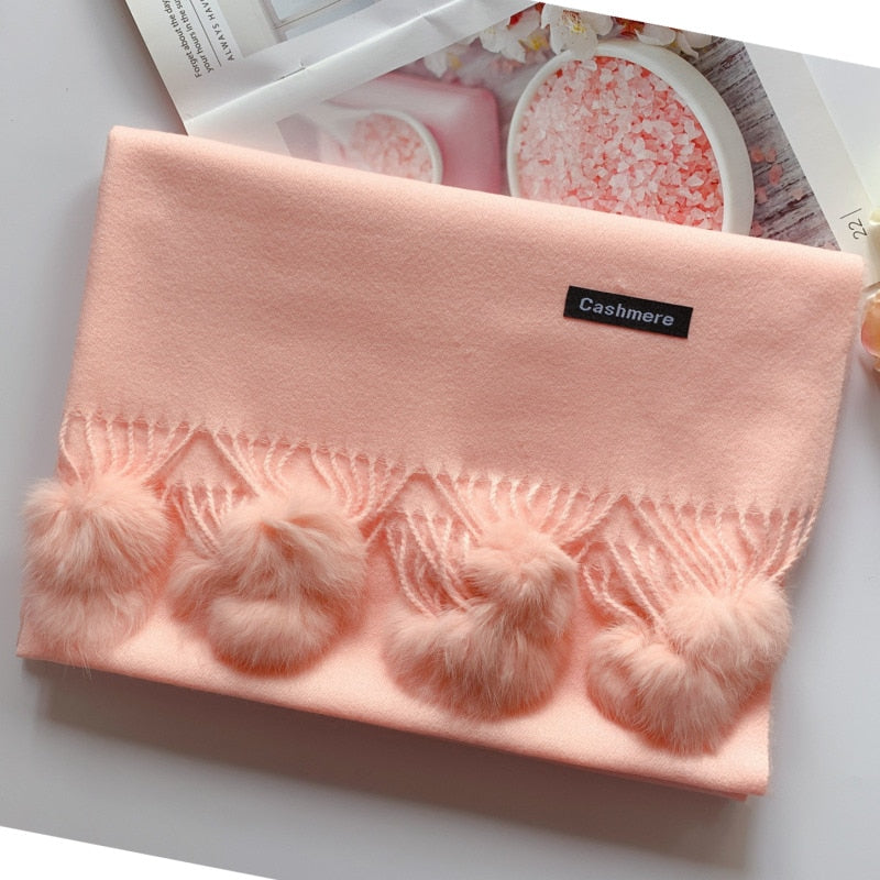 Soft Hairball Scarf