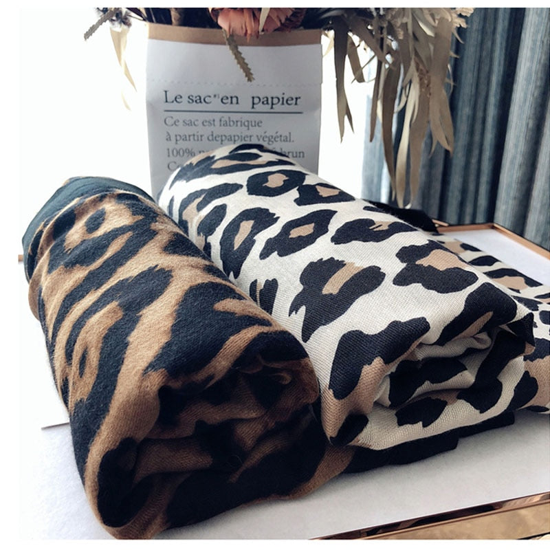 Leopard Scarf
