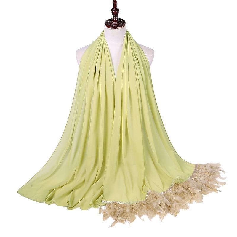 Plain Chiffon Hijab