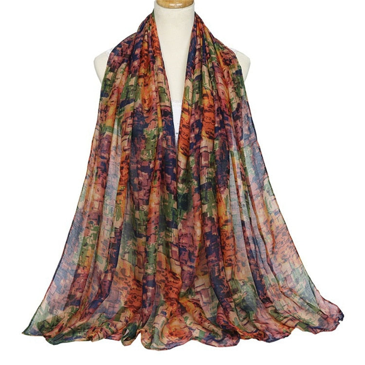 Printed Cotton Hijab Stoles