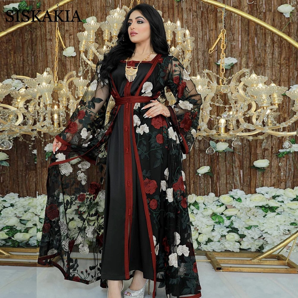 Full Body Embroidered Abaya