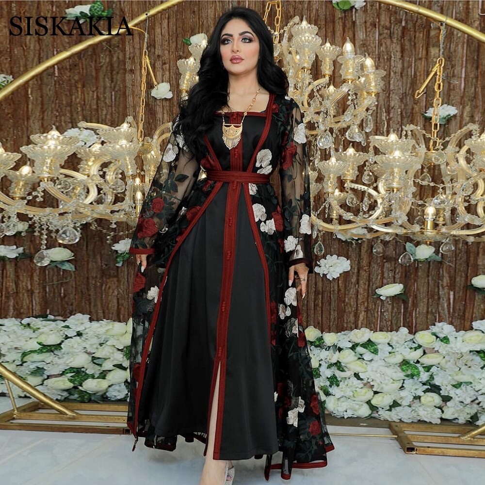 Full Body Embroidered Abaya