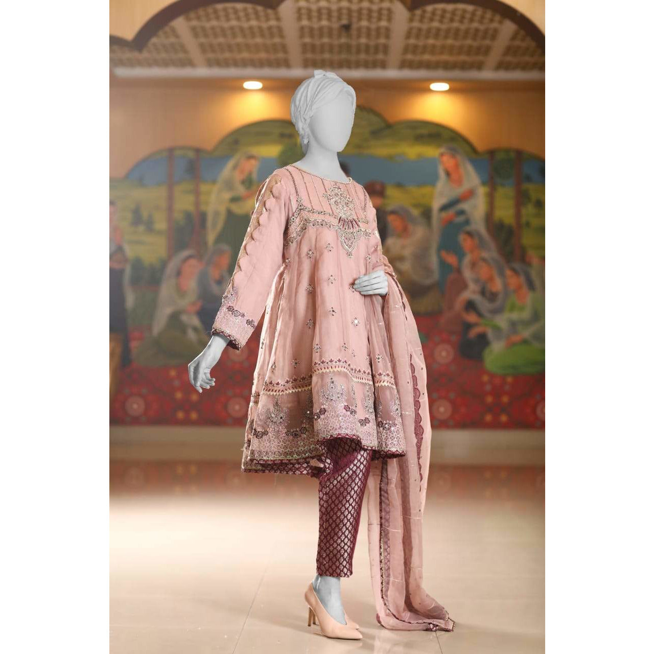 pink dress - couturebyfarah