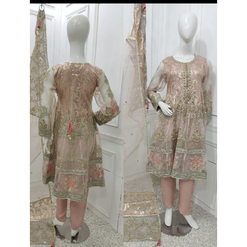 Pink froke - Pakistani Dresses