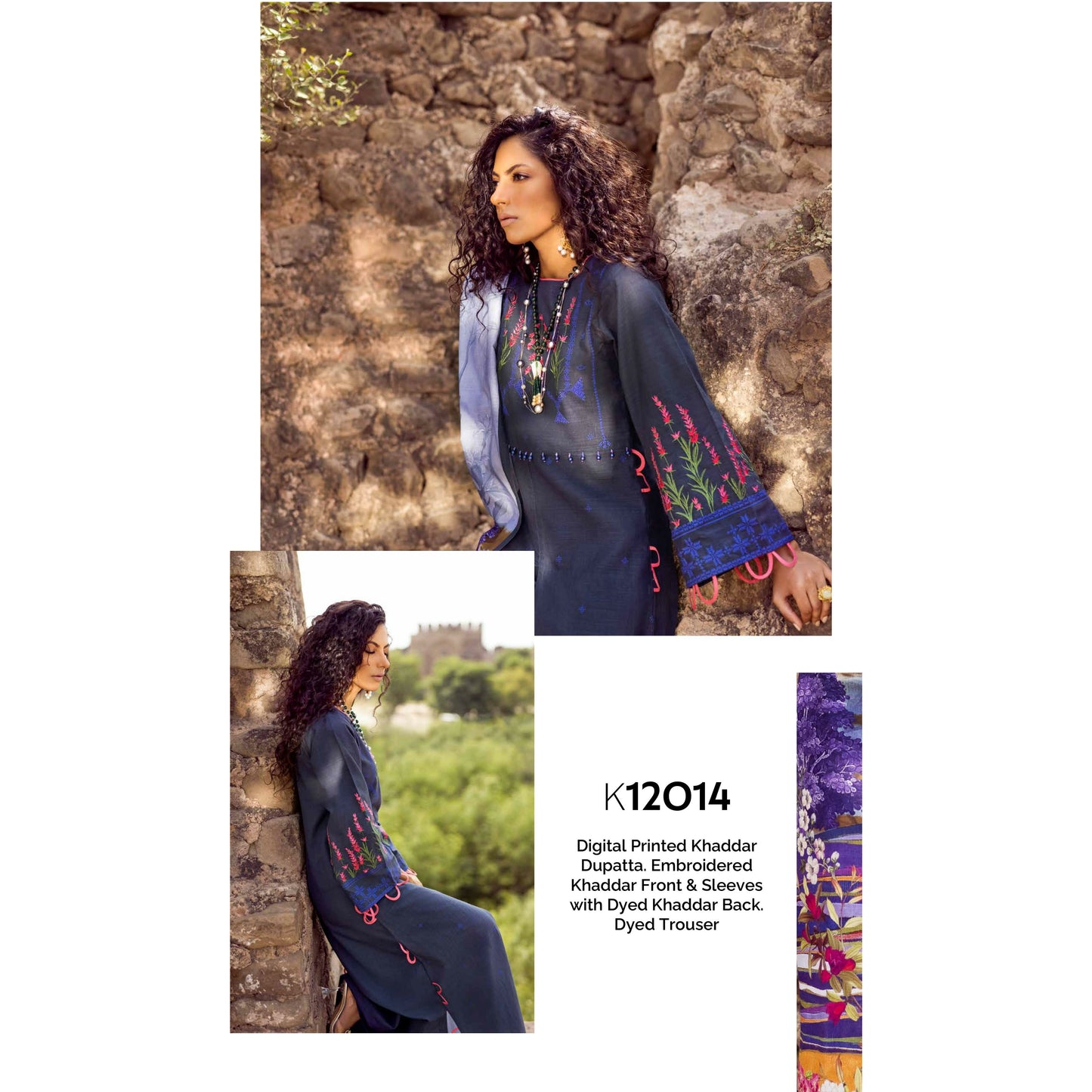 3-PIECE EMBROIDERED KHADDAR