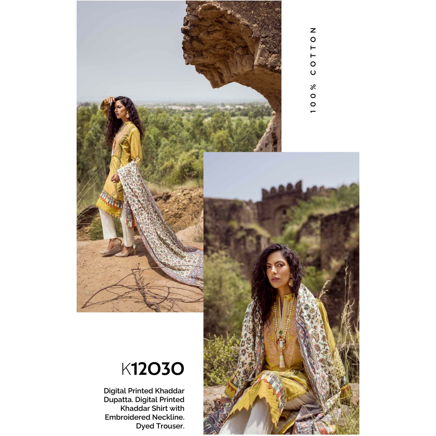 3-PIECE EMBROIDERED KHADDAR