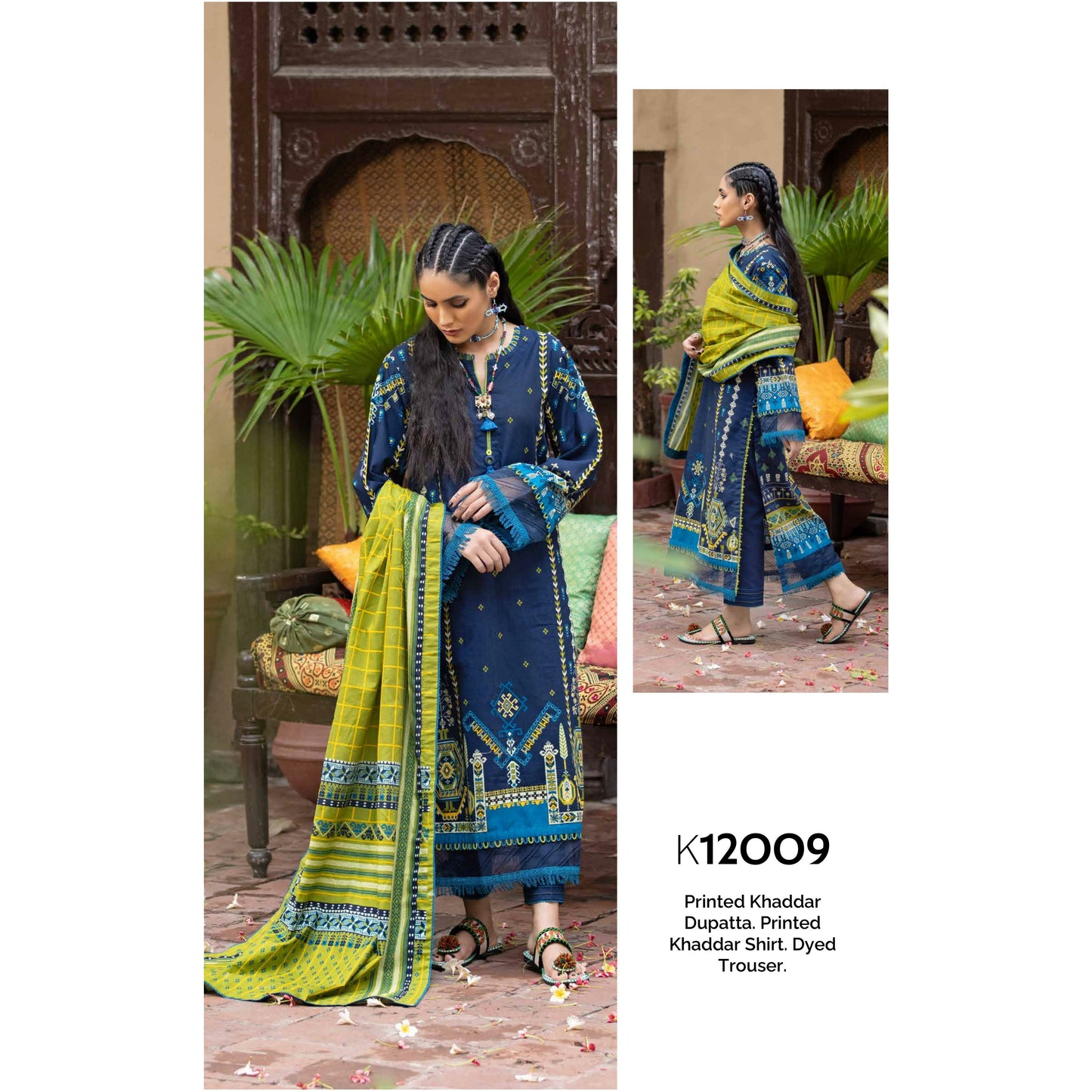 3-PIECE PRINTED KHADDAR