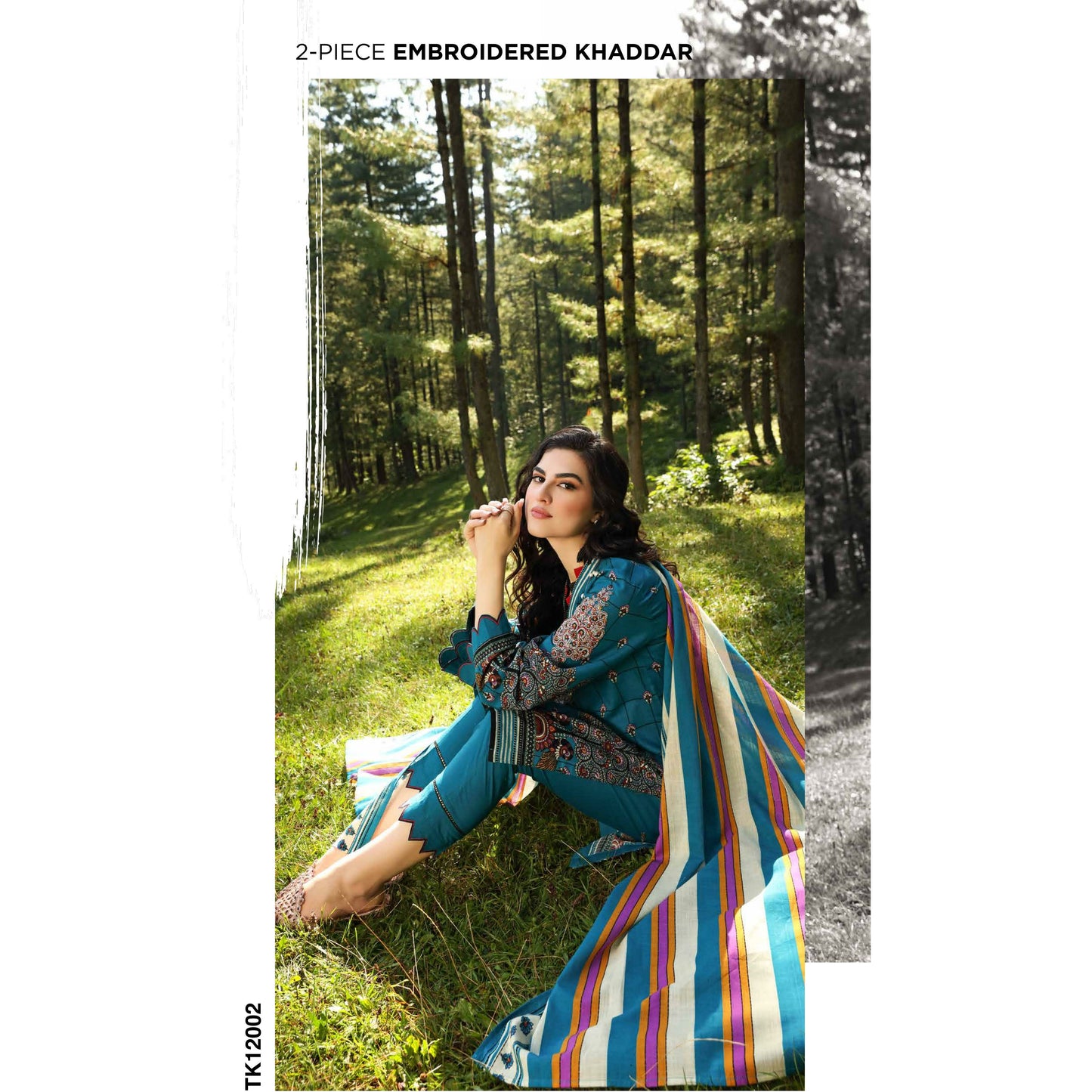 3-PIECE EMBROIDERED KHADDAR
