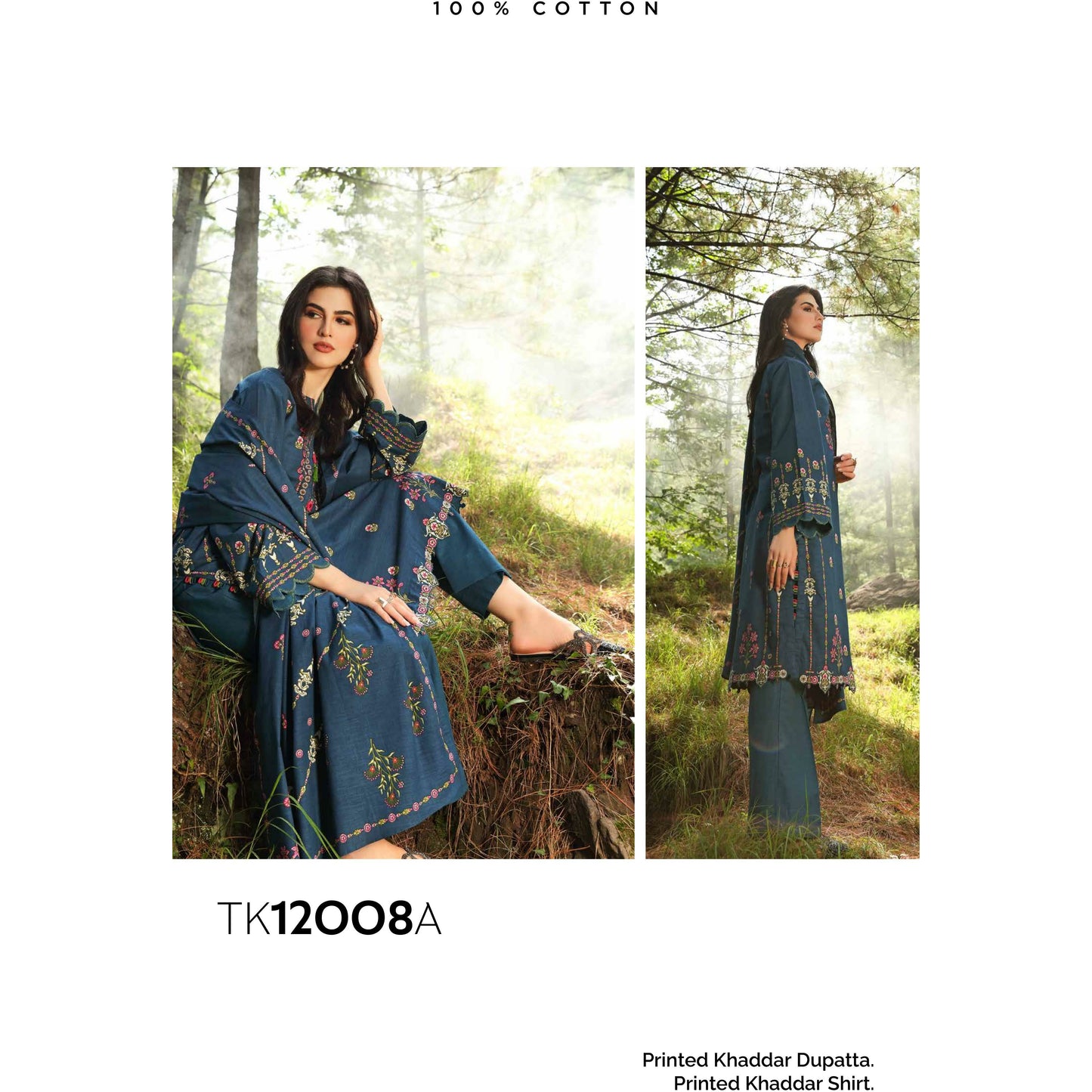 3-PIECE PRINTED KHADDAR