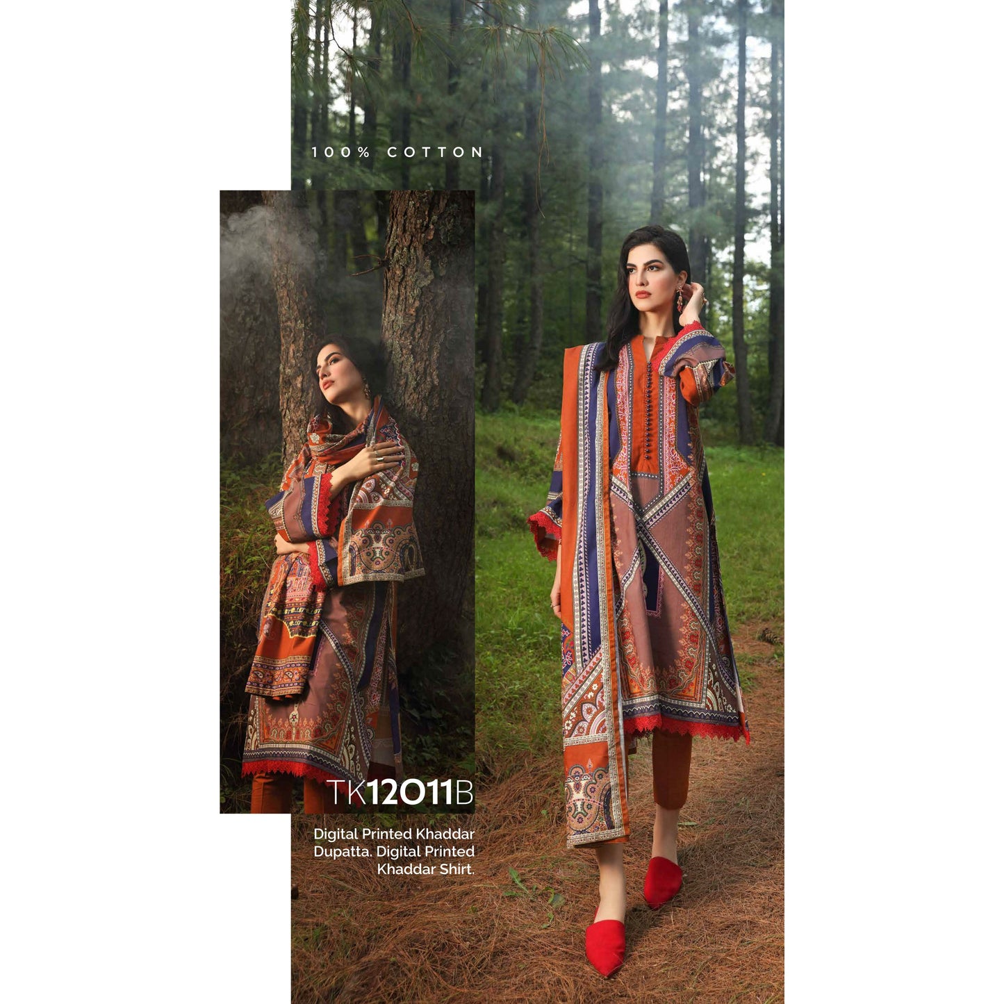3-PIECE PRINTED KHADDAR
