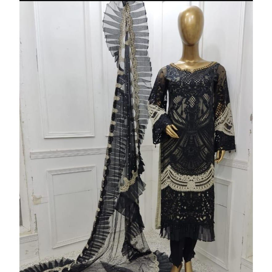 Black dress - Pakistani Dresses
